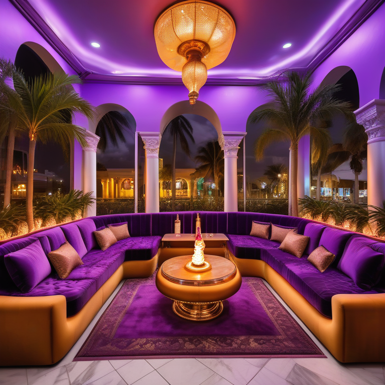 Land in Luxury: Eden Hookah Awaits Just Minutes from Miami Airport